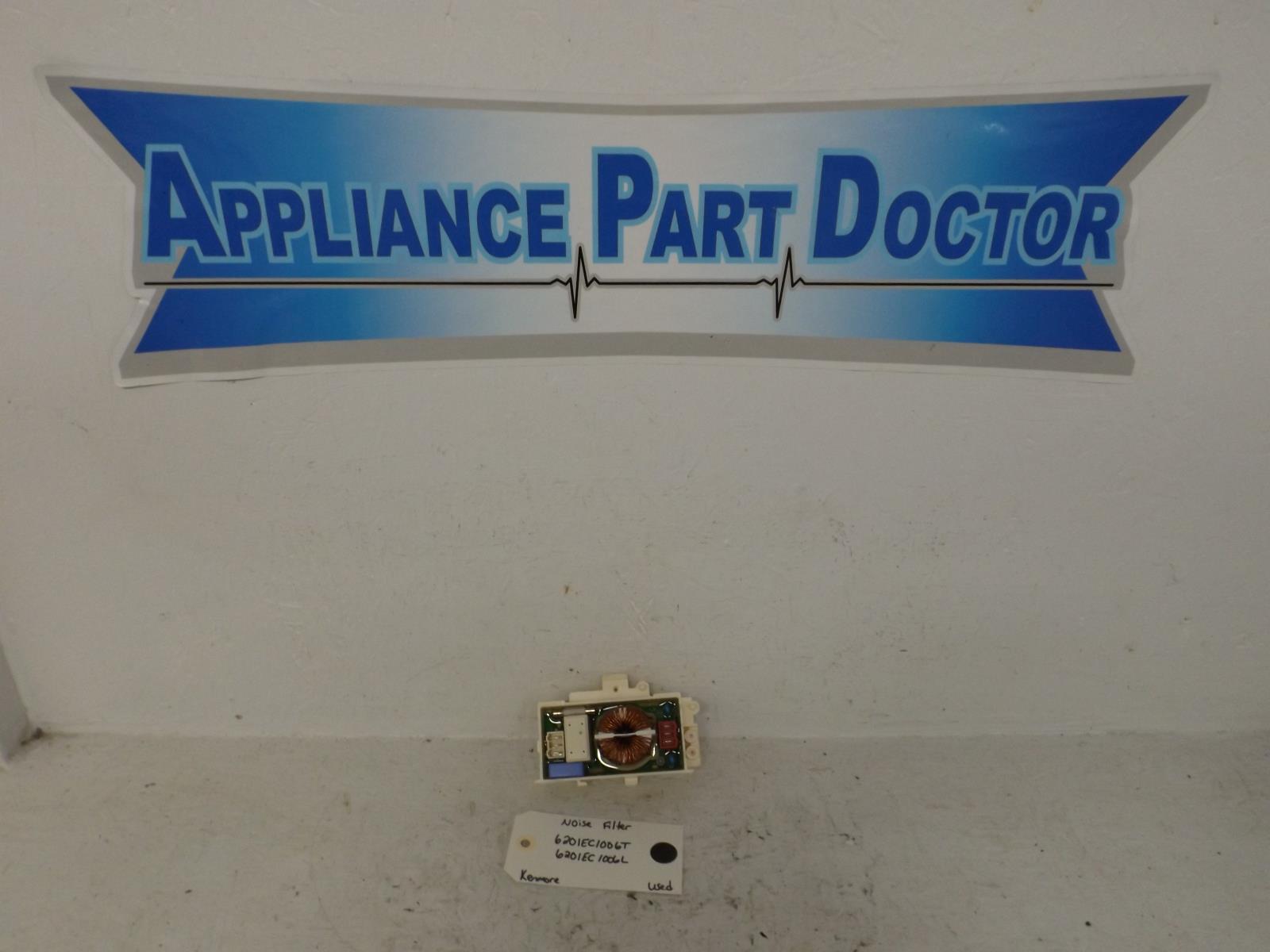 Kenmore Washer 6201EC1006T 6201EC1006L Noise Filter Used Kenmore Washer 6201EC1006T 6201EC1006L Noise Filter Used